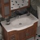Тумба с раковиной светлый орех 100 см Opadiris Мираж