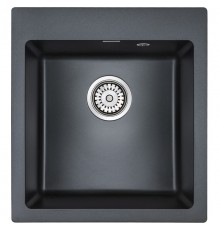 Кухонная мойка Paulmark Zemar черный металлик PM104651-BLM