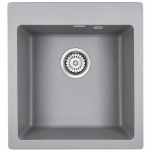 Кухонная мойка Paulmark Zemar серый металлик PM104651-GRM