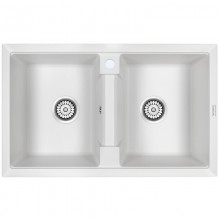Кухонная мойка Paulmark Zwilling белый PM238150-WH
