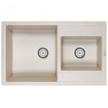 Кухонная мойка Paulmark Tandem бежевый PM238250-BE