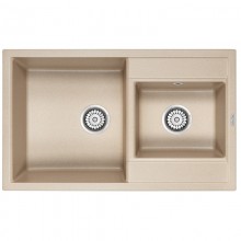 Кухонная мойка Paulmark Tandem песочный PM238250-QU