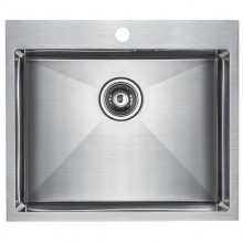 Кухонная мойка Paulmark Isar нержавеющая сталь PM805951-BS
