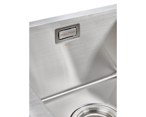 Кухонная мойка Paulmark Klein нержавеющая сталь PM202344-BS