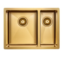 Кухонная мойка Paulmark Annex золотой матовый PM545944-BGL
