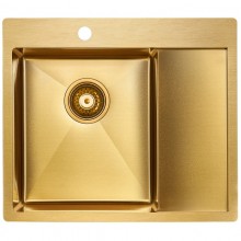 Кухонная мойка Paulmark Flank золотой матовый PM225951-BGL