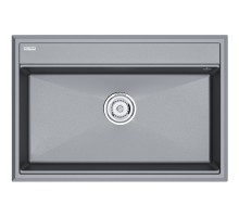 Кухонная мойка Paulmark Stepia серый металлик PM117551-GRM