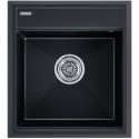 Кухонная мойка Paulmark Stepia черный металлик PM114651-BLM