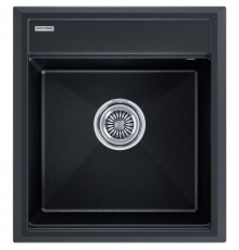 Кухонная мойка Paulmark Stepia черный металлик PM114651-BLM