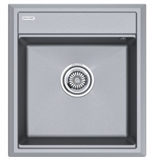 Кухонная мойка Paulmark Stepia серый металлик PM114651-GRM