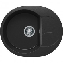 Кухонная мойка Polygran Atol-620 черный 678958