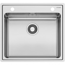 Кухонная мойка Pyramis Pella 1B полированная сталь 108910801