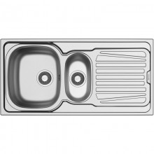 Кухонная мойка Pyramis Sparta 1 1/2B 1D сатин 100125801