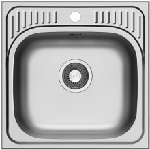 Кухонная мойка Pyramis ET34 полированная сталь 105060901