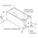 Акриловая ванна 160x70 см Radomir Ларедо 1-01-0-0-1-028