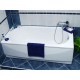 Акриловая ванна 150x70 см Vagnerplast Kasandra VPBA157KAS2X-04