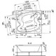 Акриловая ванна 194x170 см Vagnerplast Helios VPBA197HEL2X-04