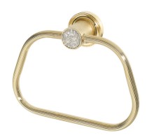 Кольцо для полотенец Boheme Royal Cristal 10925-G
