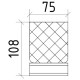 Стакан Boheme Royal Cristal 10931-BR