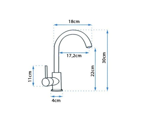 Смеситель для кухни Rea Talisa REA-B1020