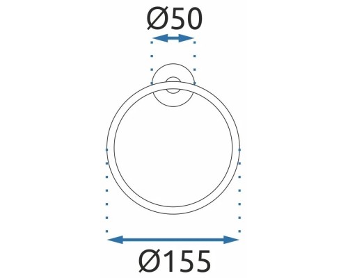 Кольцо для полотенец Rea Mist REA-80028
