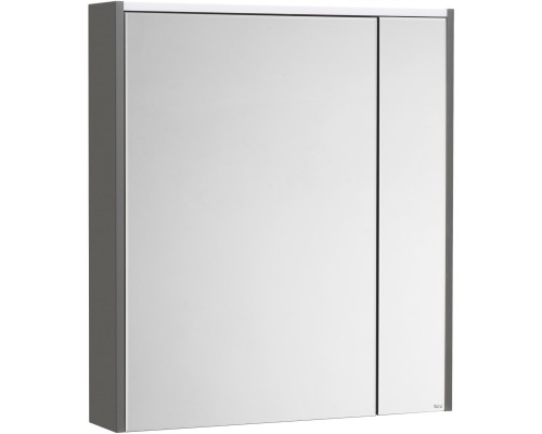 Зеркальный шкаф 70x78 см белый глянец/антрацит Roca Ronda ZRU9302969