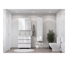 Комплект мебели белый глянец 80,5 см Roca The Gap 857553806 + 3279A4000 + ZRU9000033
