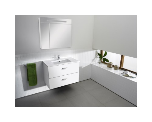 Комплект мебели белый глянец 80,5 см Roca Victoria Nord ZRU9000032 + 32799C000 + ZRU9000033