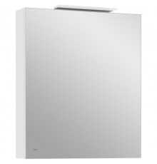 Зеркальный шкаф 60x70 см белый глянец R Roca Oleta A857646806