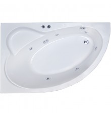 Акриловая гидромассажная ванна 170x100 см L Royal Bath Alpine Standart RB819102ST-L