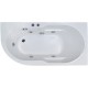 Акриловая гидромассажная ванна 138x79 см R Royal Bath Azur Standart RB614200ST-R