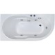 Акриловая гидромассажная ванна 148x79 см L Royal Bath Azur Standart RB614201ST-L