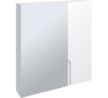 Зеркальный шкаф 70x75 см белый Runo Стокгольм 00-00001127