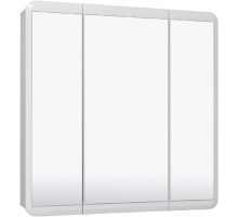 Зеркальный шкаф 80x81 см белый Runo Эрика УТ000003321