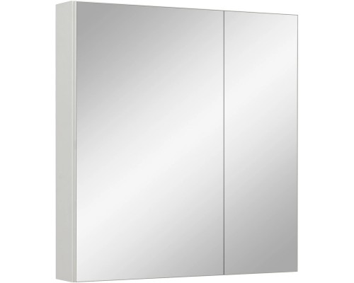 Зеркальный шкаф 60x65 см белый Runo Лада 00-00001159