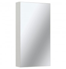 Зеркальный шкаф 40x65 см белый L/R Runo Лада 00-00001192