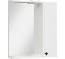 Зеркальный шкаф 65x75 см белый R Runo Римини 00-00001256