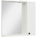 Зеркальный шкаф 75x75 см белый R Runo Римини 00-00001257