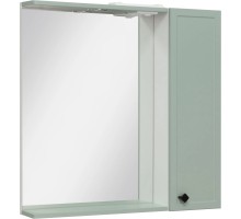 Зеркальный шкаф 75x75 см мятный R Runo Римини 00-00001279