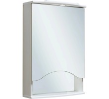 Зеркальный шкаф 50x75 см белый R Runo Фортуна 00000001027
