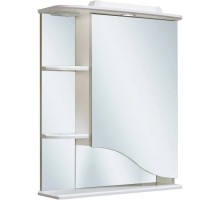 Зеркальный шкаф 60x75 см белый R Runo Римма 00000001028