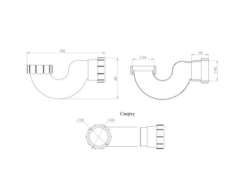 Ванна из литого мрамора 172,5x81 см Salini S-Sense Gira 100811G