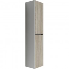 Пенал подвесной дуб бардолино/белый глянец L/R Sancos Smart PSM35E