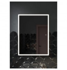 Зеркальный шкаф 60x80 см белый Sancos Cube CU600