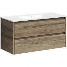 Тумба с раковиной дуб чарльстон 101 см Sancos Libra LB100ECH + CN7003