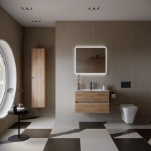 Комплект мебели дуб галифакс 81 см Sancos Urban UR80EG + CN7005 + AR800