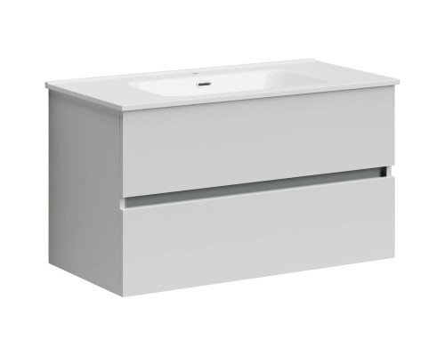 Комплект мебели белый глянец 91 см Sancos Urban UR90W + CN7002 + Z900