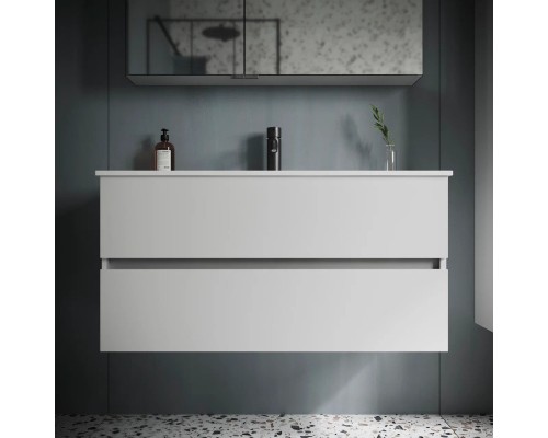 Комплект мебели белый глянец 101 см Sancos Urban UR100W + CN7003 + Z1000