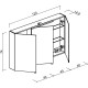 Комплект мебели белый глянец 121 см Sancos Libra LB120-2W + CN7004 + Z1200
