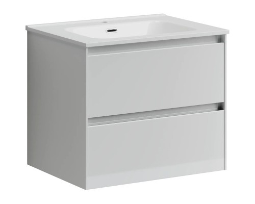 Комплект мебели белый глянец 61 см Sancos Cento CN60W + CN7001 + CI600